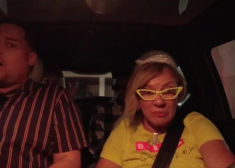 VIDEO: Žanna Dubska Francijā liek ceļabiedriem baidīties par savām dzīvībām