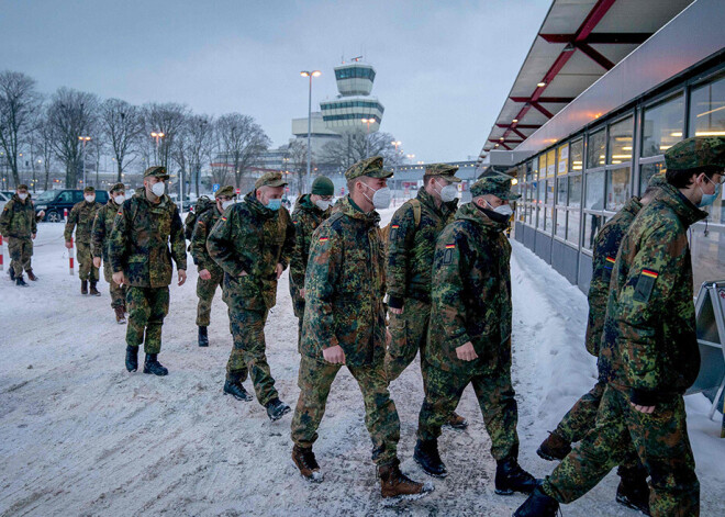 Vācijas armijā vakcinēšanās pret Covid-19 būs obligāta