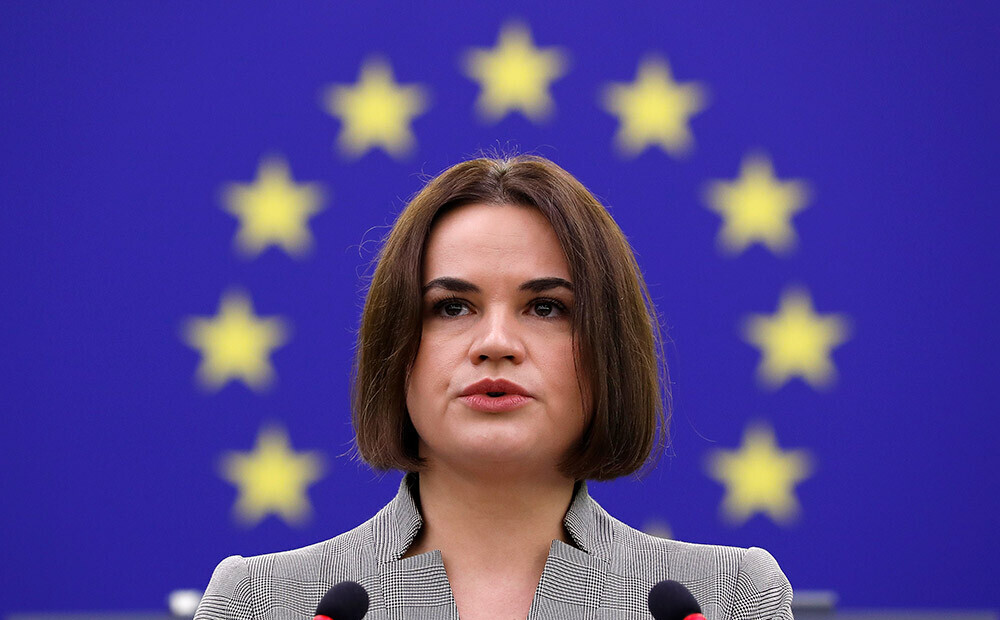 Cihanouska urges Europe to be more pro-autocratic