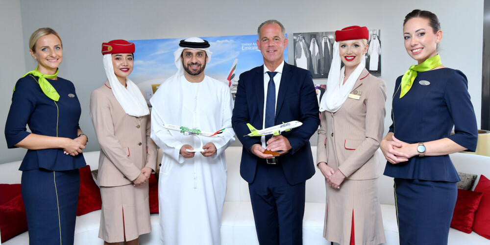 "airBaltic" sāk sadarbību ar lidsabiedrību "Emirates"