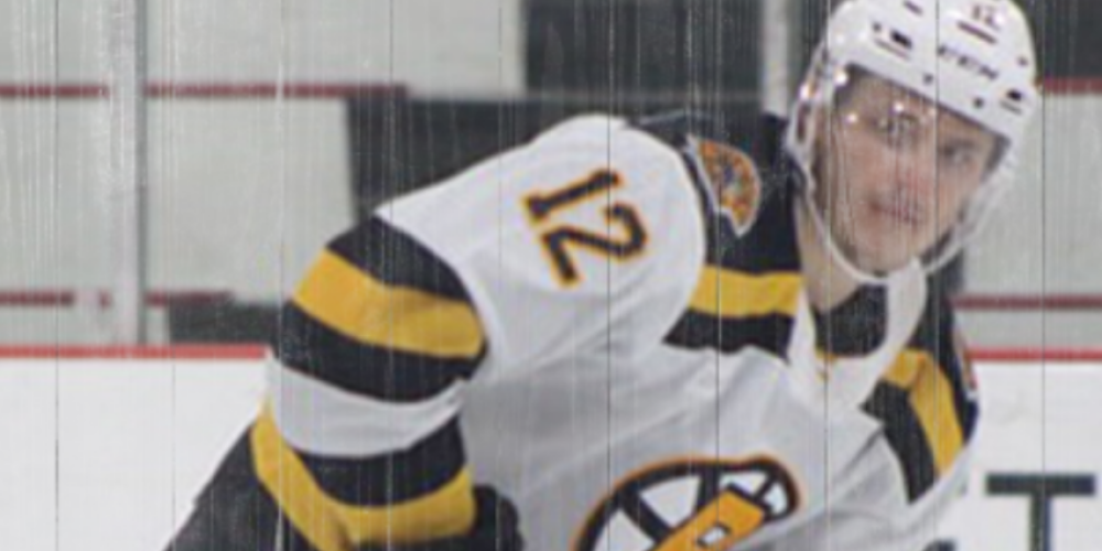 Tralmakam rezultatīva piespēle "Bruins" uzvaras vārtu guvumā