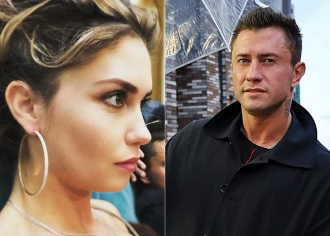 И глазом не повела: Прилучный и Муцениеце демонстративно не замечали друг друга на гламурной вечеринке