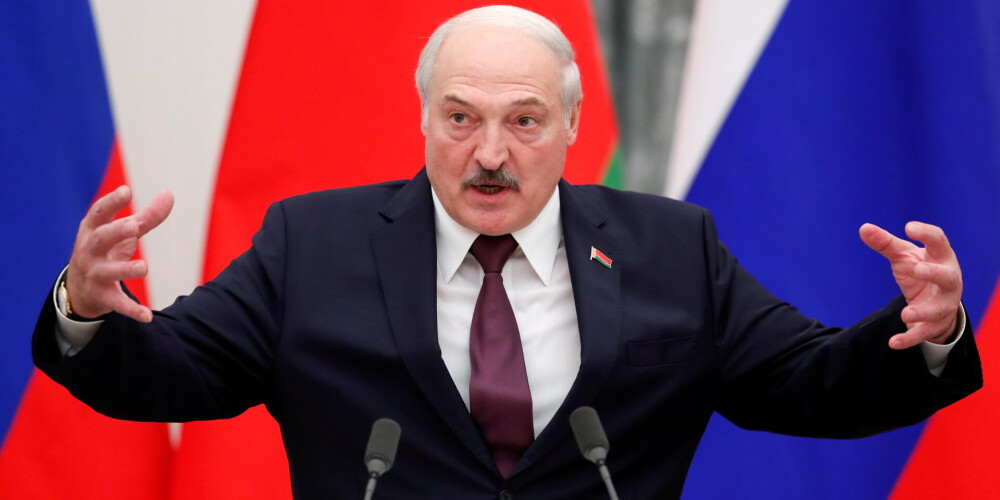 Baltkrievijas diktators Aleksandrs Lukašenko draud ar kodolieročiem