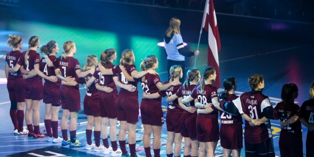 Latvijas sieviešu florbola izlase pirmo reizi vēsturē neiekļūst pasaules čempionāta labāko astotniekā