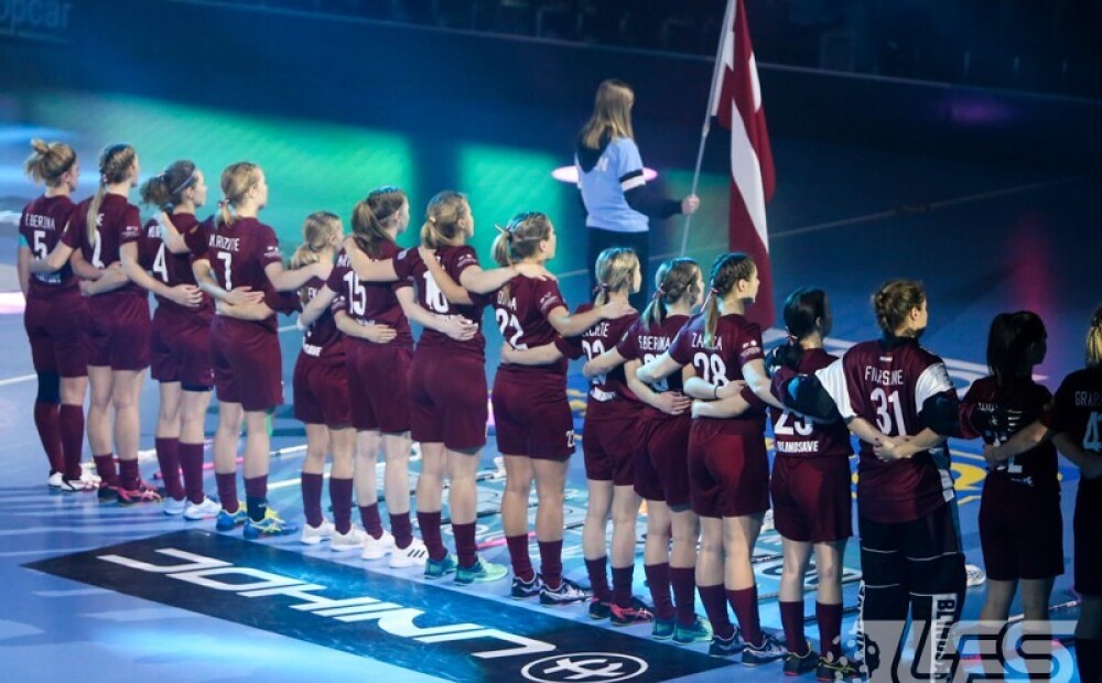 For første gang i historien kommer ikke det latviske kvinnelaget i innebandy med blant de åtte beste i verdensmesterskapet
