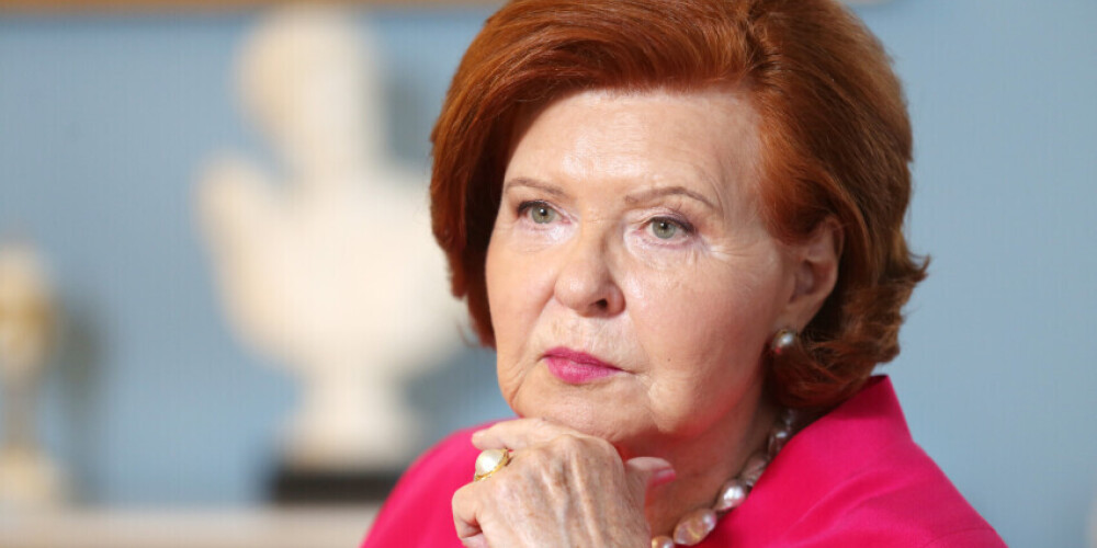 Бывший президент Латвии Вайра Вике-Фрейберга