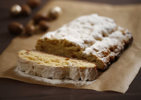 Tradicionālais vācu Ziemassvētku našķis - štole