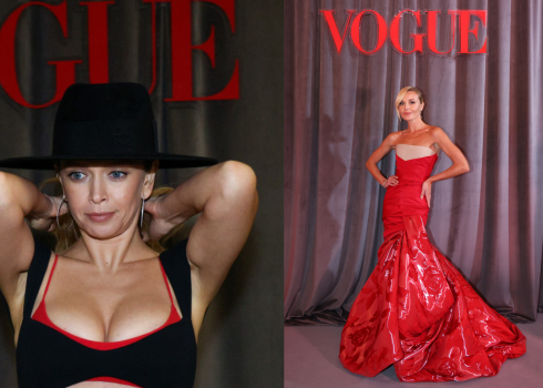 ФОТО: Брежнева с декольте, Собчак с косой, Литвинова с проволокой на лице и другие звезды на гала-ужине Vogue