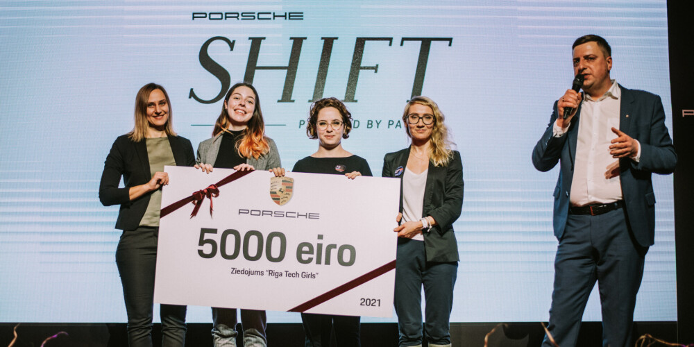 "Porsche" Latvijā aizsāk kustību SHIFT sieviešu iedvesmošanai, iedrošināšanai un līdztiesības veicināšanai