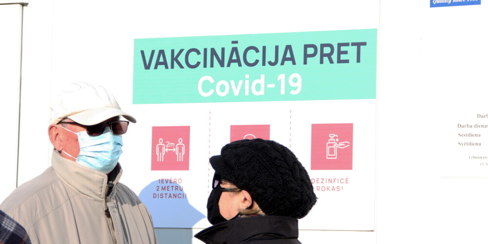 Vakcinācijas pret Covid-19 punkts.