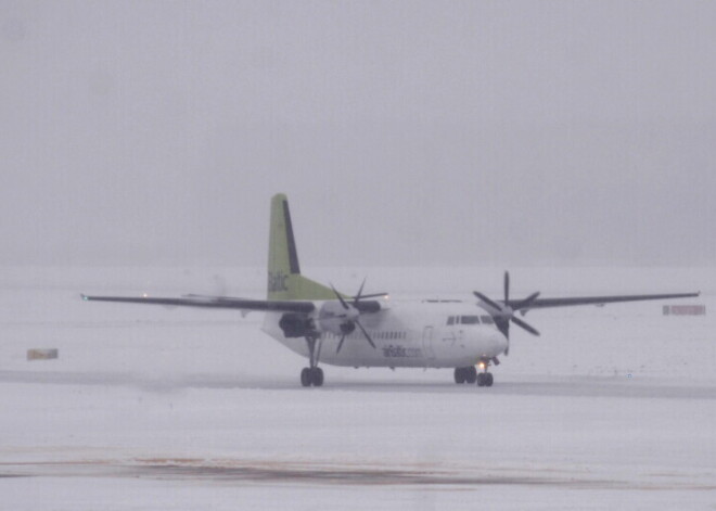 Рижский аэропорт возобновил работу почти на полную мощность