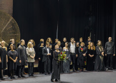 FOTO: Liepājā izskan Imanta Kalniņa operas "Matīss, kausu bajārs" pirmatskaņojums