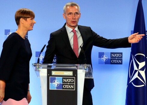 Igaunijas eksprezidenti Kersti Kaljulaidu, iespējams, bīdīs par NATO ģenerālsekretāri