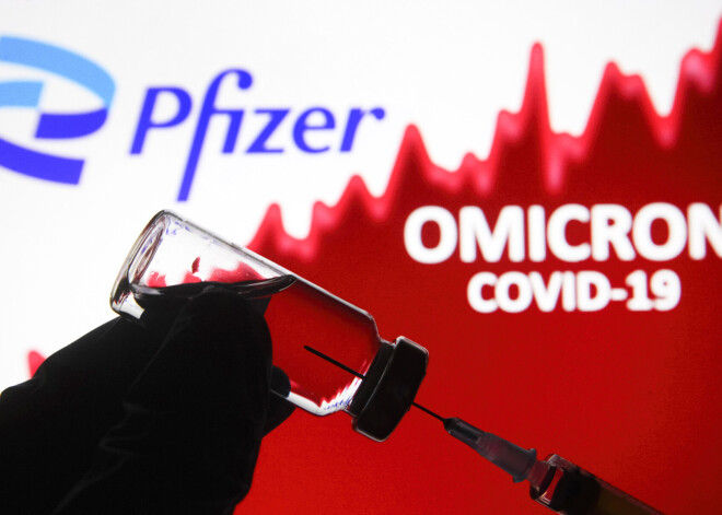 "Pfizer"/"BioNTech" vakcīna pret omikronu ir efektīva pēc trīs devu saņemšanas