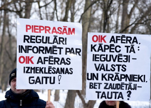 Noraida opozīcijas prasību uzdot valdībai izpildīt Saeimas lēmumu par OIK atcelšanu