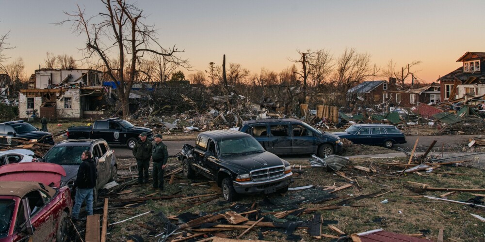 Tornado ASV bojāgājušo skaits pieaudzis līdz 88