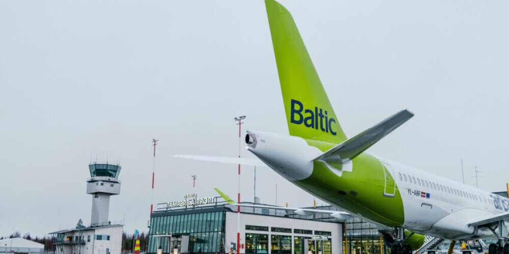 airBaltic планирует открыть новую базу в Тампере