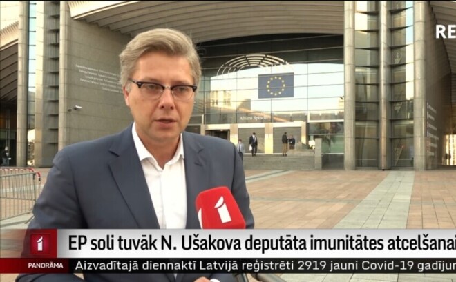 "Panorāmas" sižetā redzams, ka bijušais Rīgas mērs patiešām ir pamatīgi nosirmojis.