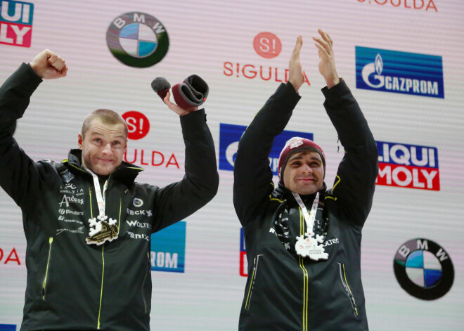 Savainotais vadošais bobsleja stūmējs Matīss Miknis varētu startēt Pasaules kausa posmā Siguldā