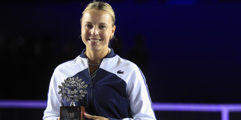 WTA ranga septītais numurs Anete Kontaveita nekļūst par Igaunijas gada labāko sportisti