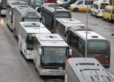 Ar Covid-19 inficēts pasažieris braucis autobusā no Talsiem uz Rīgu
