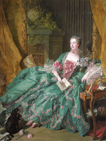 Франсуа Буше. Портрет Мадам де Помпадур, 1750-1758