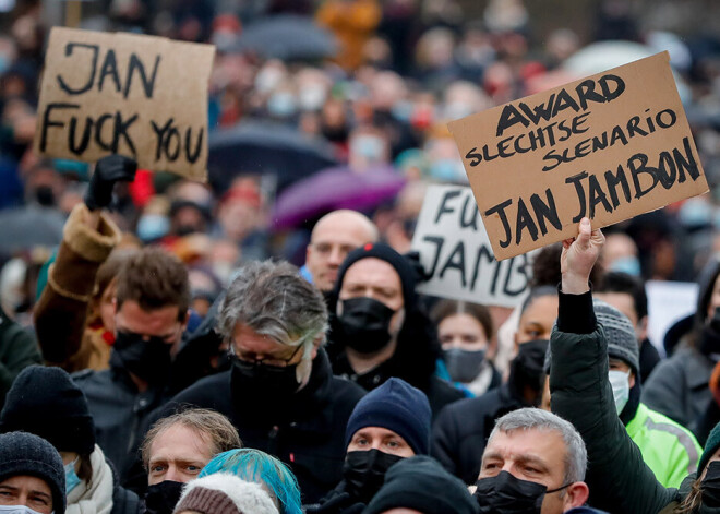 "Nē - šim idiotiskajam rīkojumam!" Beļģijā protestē pret teātru slēgšanu