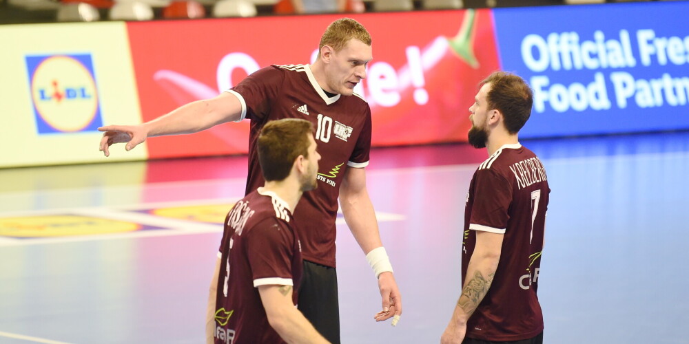 Latvijas handbola izlase desmito reizi uzvar Rīgas domes kausā