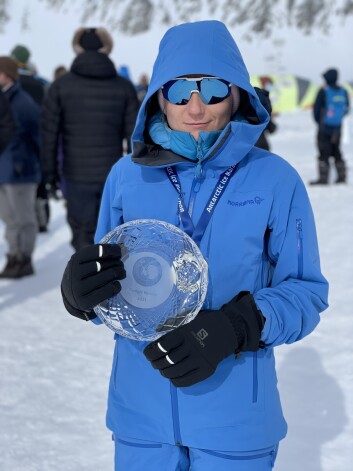 Evija Reine bija pirmā skrējēja no Latvijas Antarktīdas maratonā un – uzreiz ar rekordu sieviešu konkurencē.