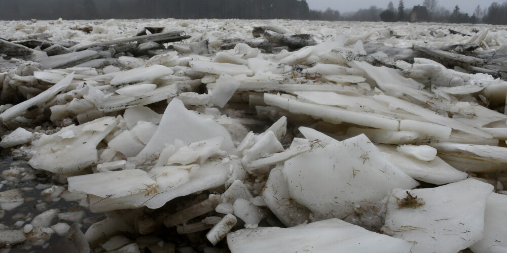 Уровень воды в реках Латвии начинает подниматься