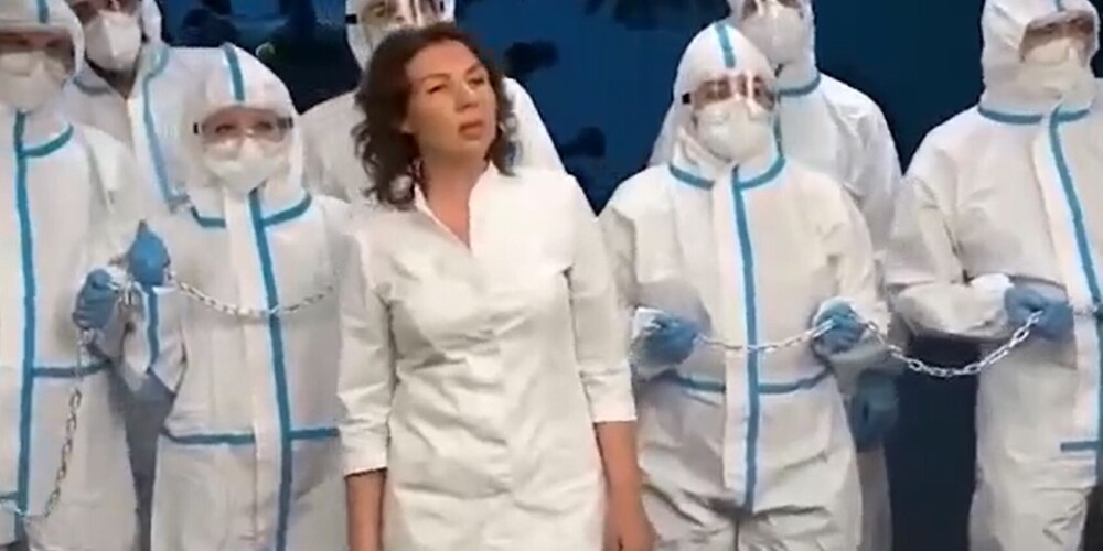 "Скованы одной цепью": российские врачи записали песню про коронавирус