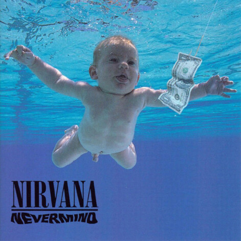 Rokgrupas "Nirvana" albuma "Nevermind" vāks.