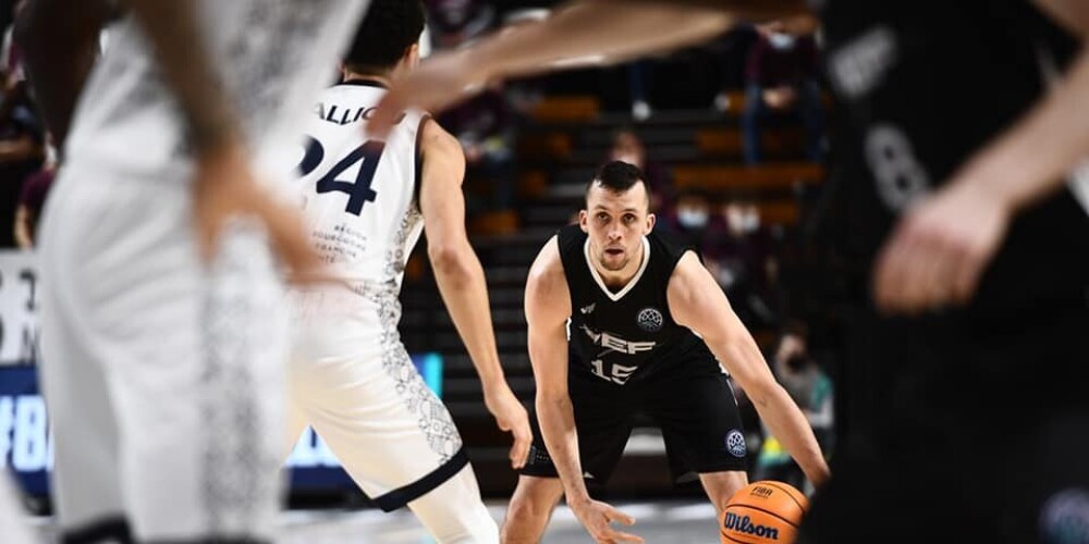 "VEF Rīga" FIBA Čempionu līgas "play-in" pirmajā spēlē piedzīvo zaudējumu pēdējā minūtē