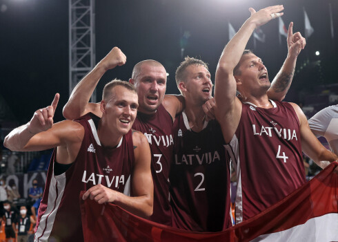 3x3 basketbolisti "Sporta Avīzes" aptaujā atzīti par 2021. gada Latvijas labākajiem sportistiem