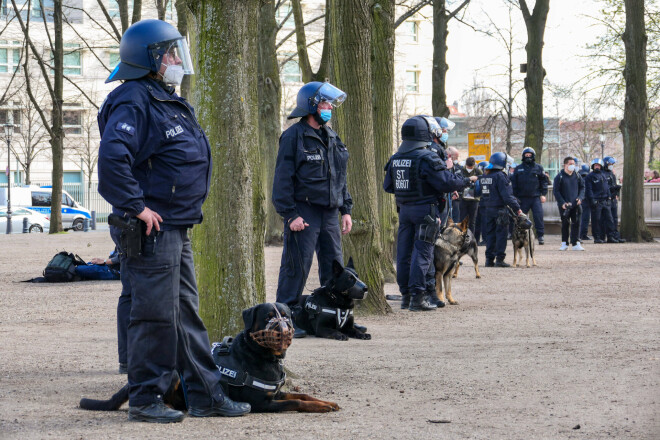 Policija paziņojusi, ka apmēram 49 suņi no 130, kurus izmantoja, lai arestētu pārkāpējus, tika atstādināti no dienesta līdz brīdim, kad tiks rasts risinājums, kurā netiks pārkāpts likums.