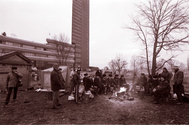 1991. gada janvāra barikādes Rīgā.