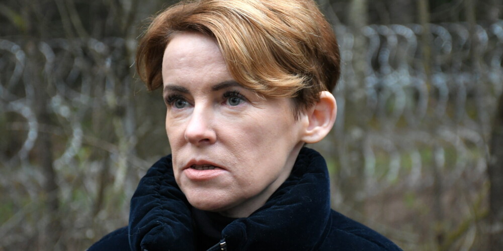 Iekšlietu ministre Marija Golubeva.