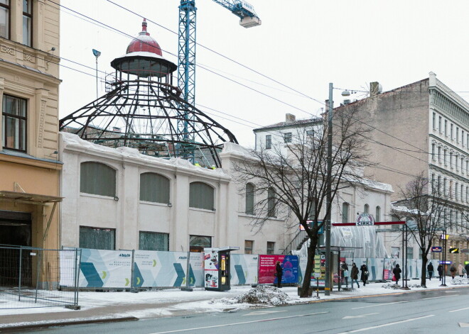 FOTO: kā šobrīd izskatās vēsturiskā Rīgas cirka ēka