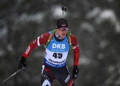 Latvijai 21.vieta Pasaules kausa posma biatlonā jauktajā pāru stafetē
