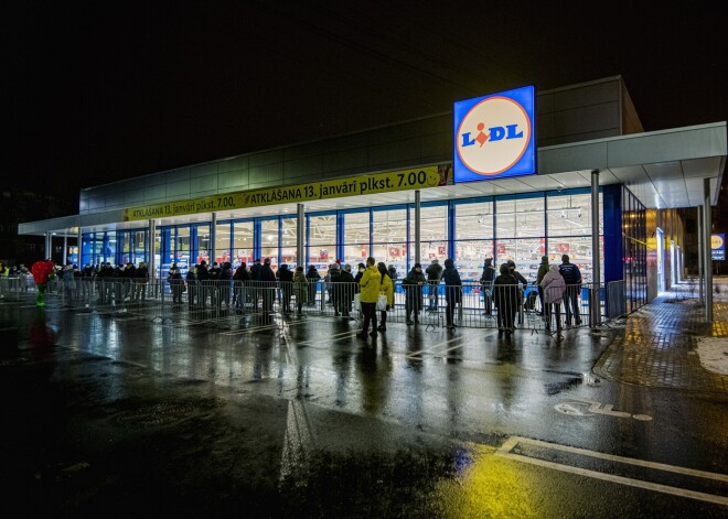 Atklāts astoņpadsmitais "Lidl" veikals Purvciemā