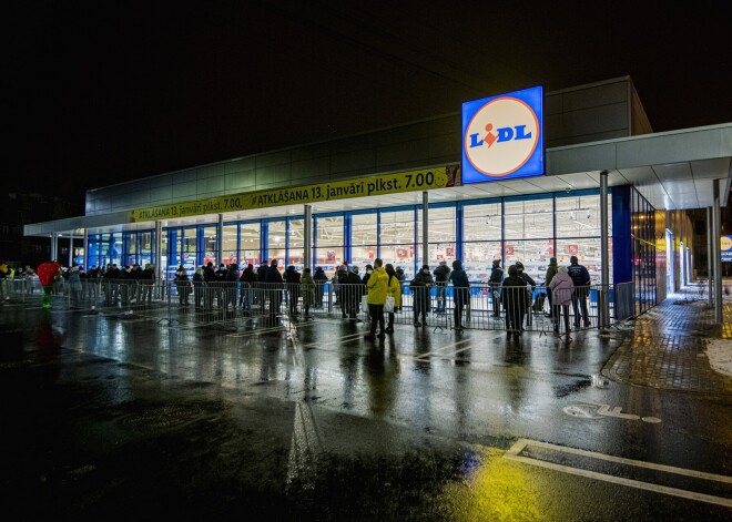 ФОТО: открылся магазин Lidl в Пурвциемсе