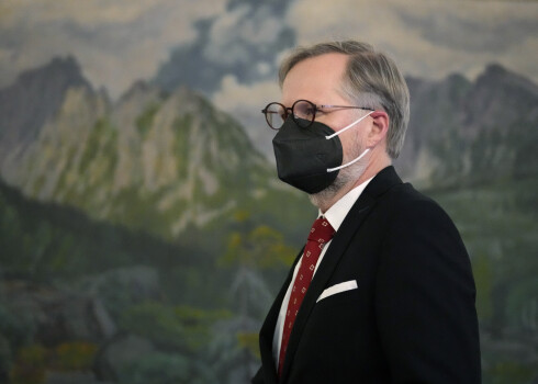 Čehijas premjerministrs Petrs Fiala.