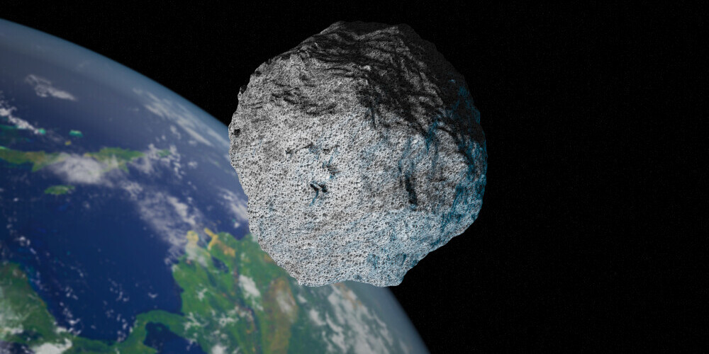 К Земле на высокой скорости приближается астероид диаметром более километра