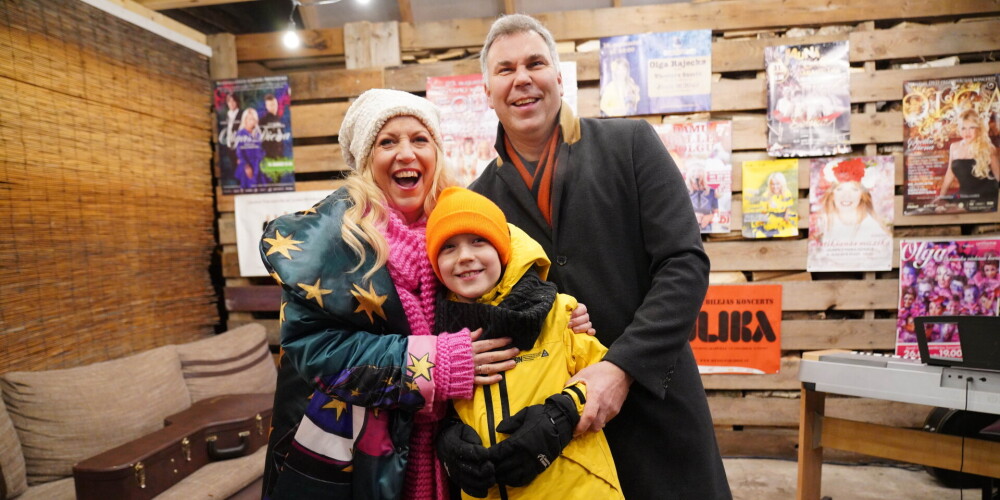 Olga, Ivo un Edvards.