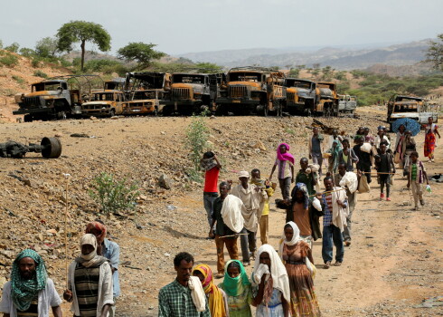Gaisa triecienos Etiopijā Tigrajas reģionā šogad nogalināti vismaz 108 civiliedzīvotāji