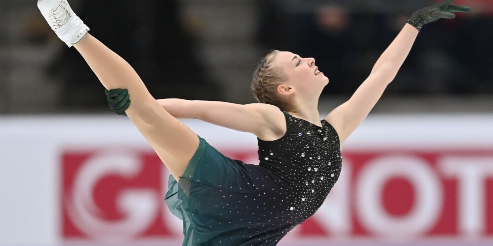 Фигуристка из Эстонии была лидером чемпионата Европы, пока на лед не вышли вундеркинды из России