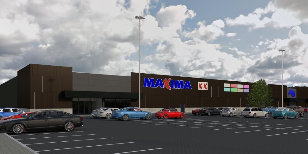 Maxima Latvija начинает строительство супермаркета в Берги