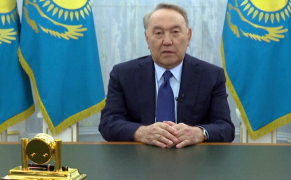 Kazahstānā nīstais eksprezidents pirmo reizi kopš protestiem nācis klajā ar publisku uzrunu