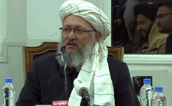 "Es aicinu musulmaņu valstis uzņemties vadību un atzīt mūs oficiāli. Tad, es ceru, mēs spēsim attīstīties ātri," sacīja Afganistānas talibu pagaidu valdības premjerministrs Mohammads Hasans Ahunds.