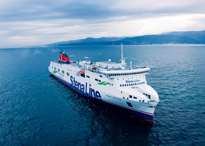 По маршруту Вентспилс - Нюнесхамн отправляется новый паром Stena Baltica